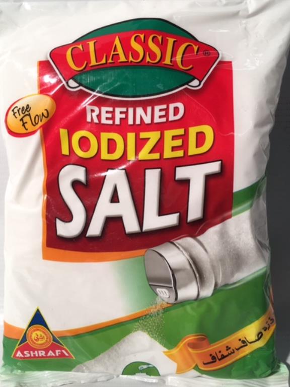 Classic Salt Iodine 800g