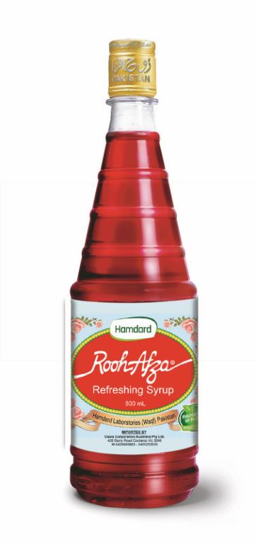 Hamdard Rooh Afza 800ml