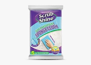 HPC Sponge Cloth 5-In-I Pack