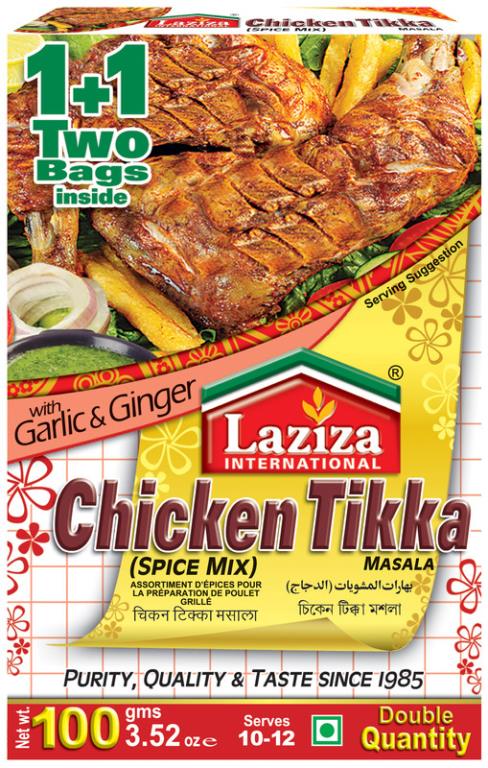 LAZIZA CHICKEN TIKKA MASALA 100G