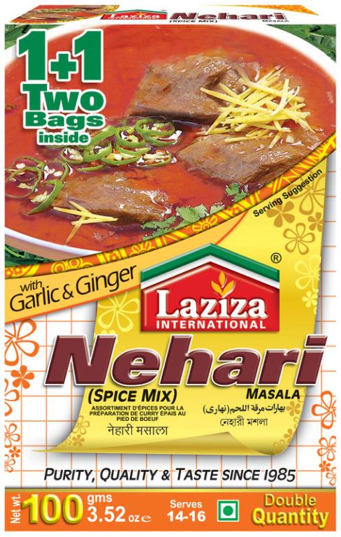 LAZIZA NEHARI MASALA 110G