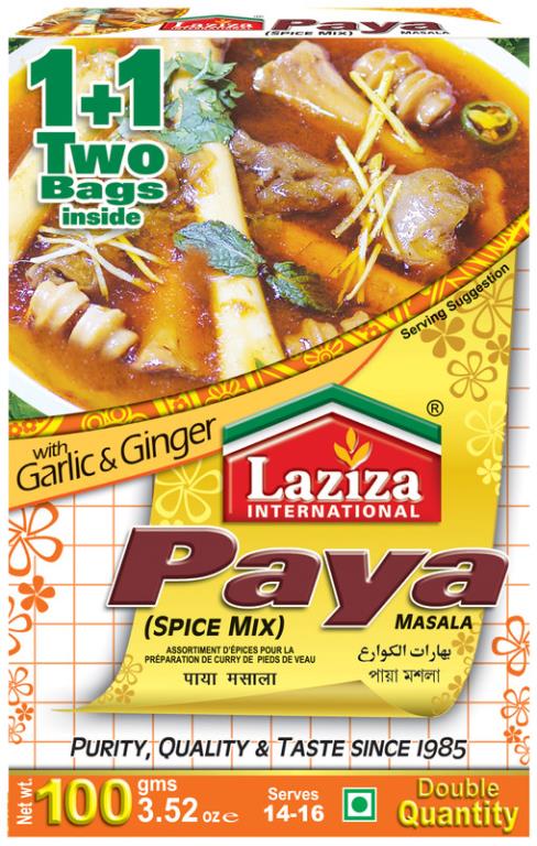 LAZIZA PAYA MASALA 110G