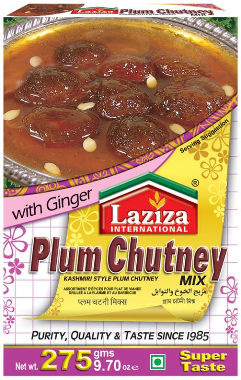 Laziza Plum Chutney Mix 255g