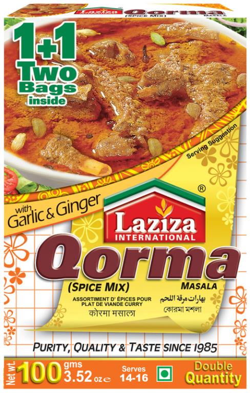 LAZIZA QORMA MASALA 100G