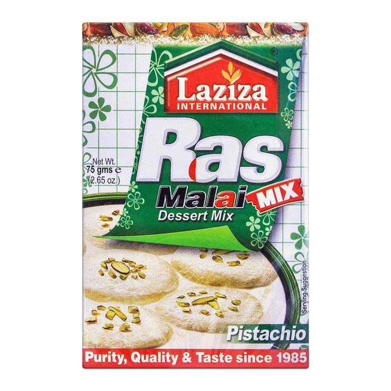 Rassi Mix Buy Laziza Rasmalai Mix Pista 75g from Online Grocery Shop, Australia