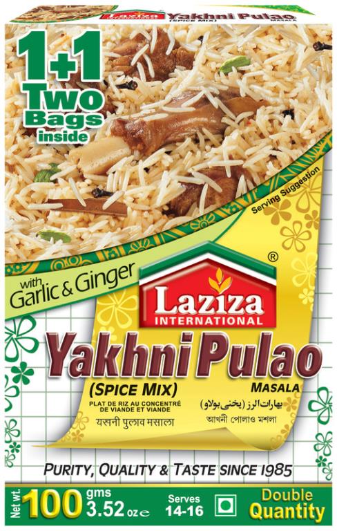 LAZIZA YAKHNI PULAO MSL 100G