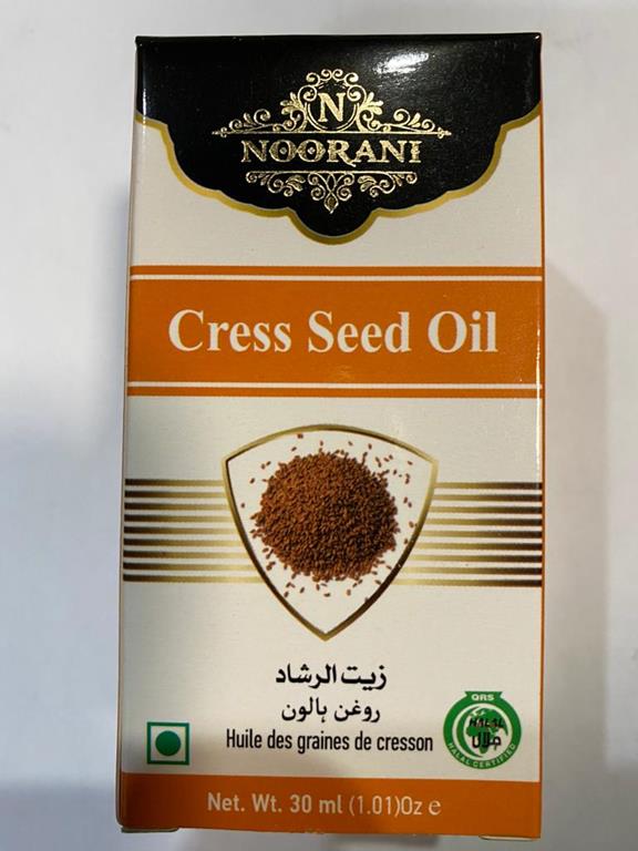 Huile De Cresson 100% Pure Et Naturelle – 30ml, Marque Sweet Sunnah, Fabriqué Au Maroc