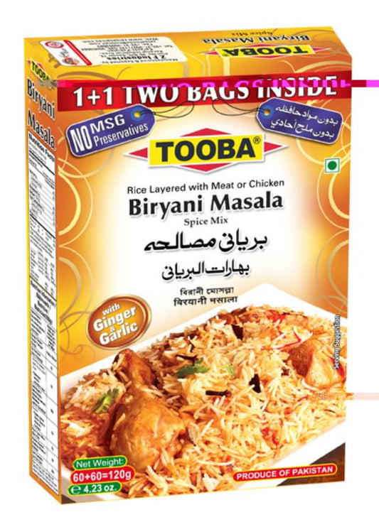 Tooba Biryani Masala 120g