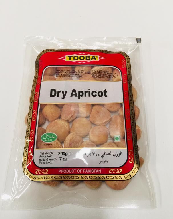 Tooba Dry Apricot 200gm