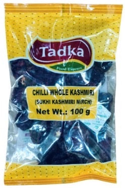 Tadka Chilli Whole Kashmiri 100g