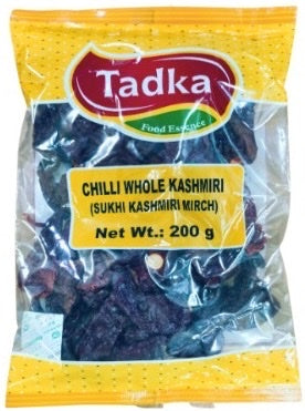 Tadka Chilli Whole Kashmiri 200g