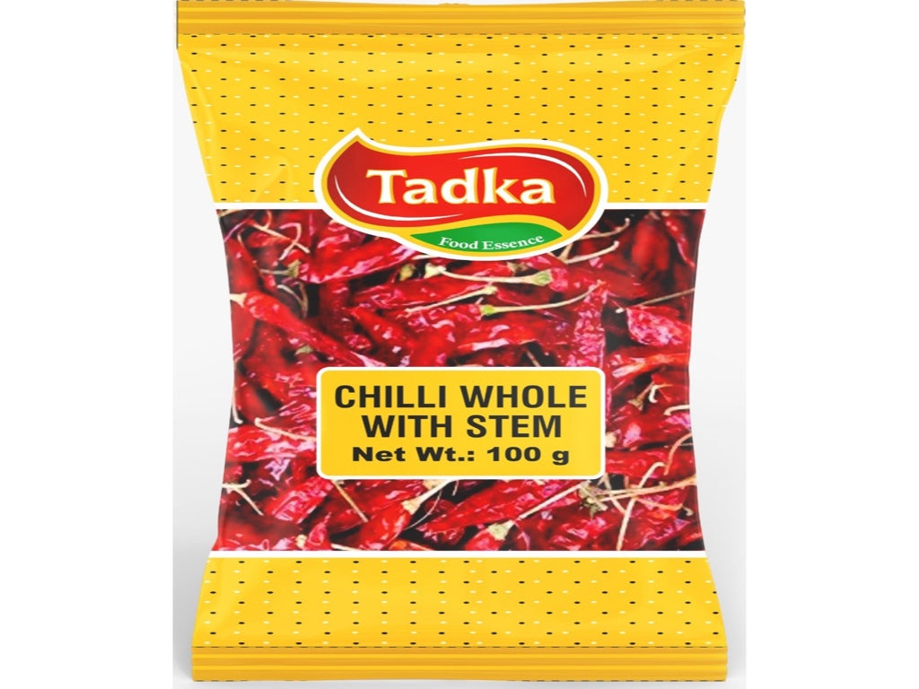 Tadka Chilli Whole With Stem 100g