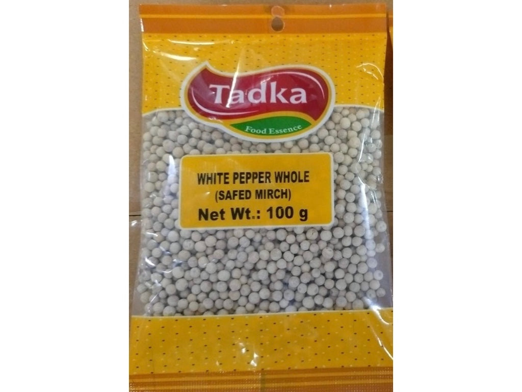 Tadka White Pepper Whole 100g