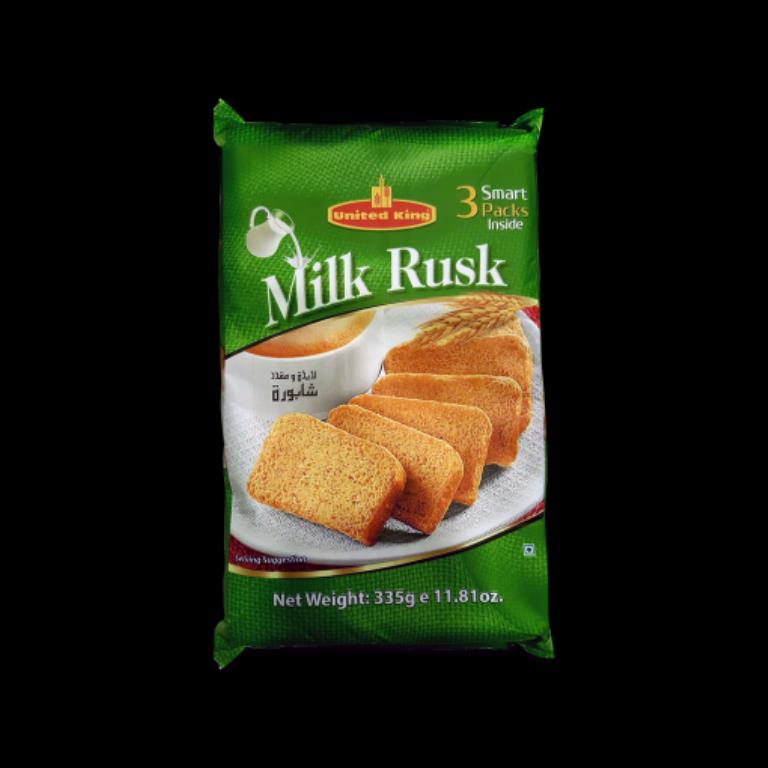 UNITED MILKY RUSK 350g