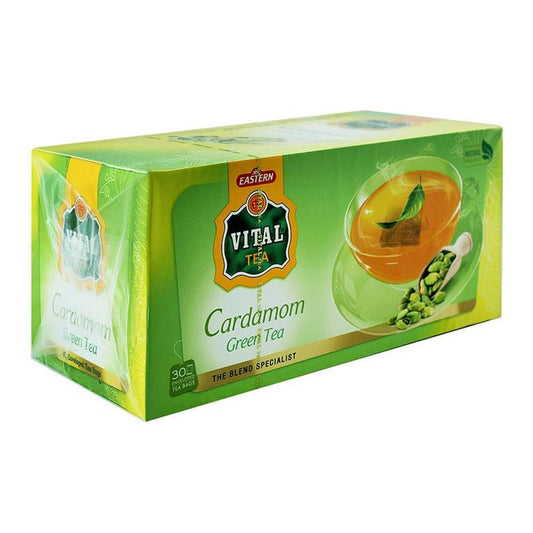 VITAL GREEN TEA 30BAGS(CARDAM)