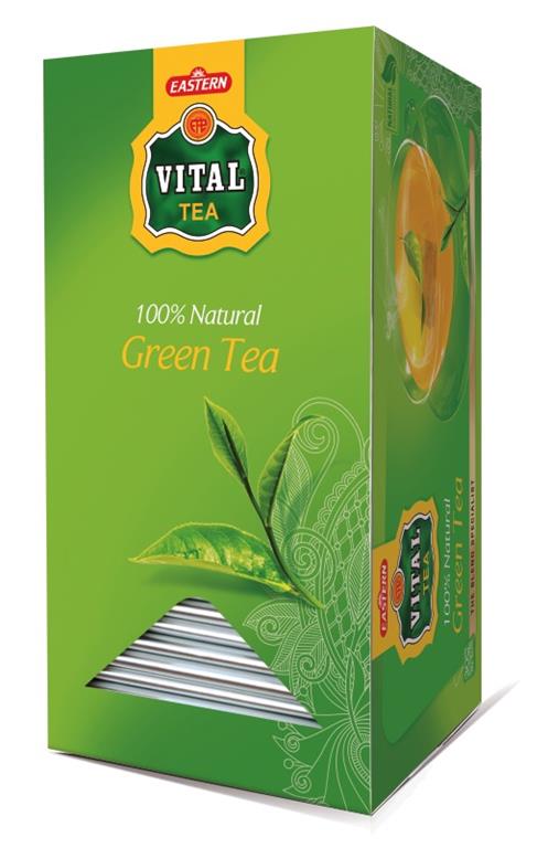 VITAL PLAIN GREEN TEA 100PC